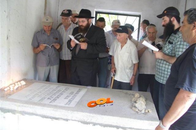 חרסון: תלמידי הישיבה פקדו את ציון רבי הלל מפאריטש