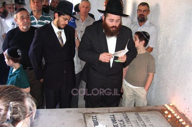 תפילה וזעקה בציונו של ר' הלל מפאריטש בחרסון