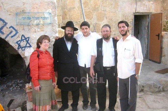 השליח ממונטריאול פגש את תלמידו בחברון השליח ממונטריאול פגש את תלמידו בחברון