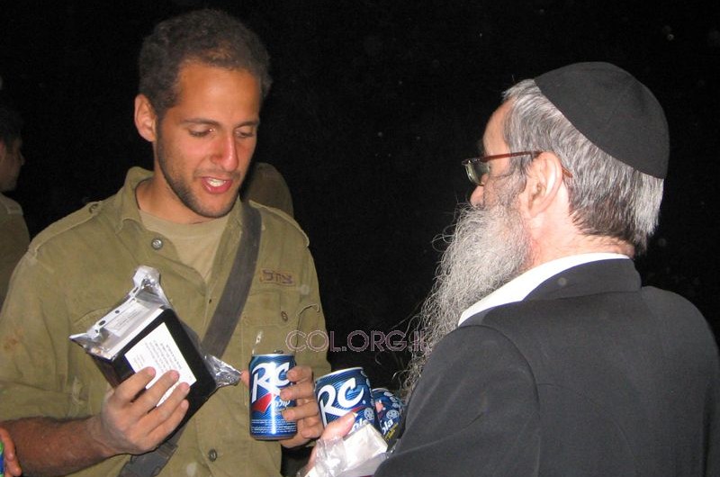 ראש-הישיבה יצא לשטח לגייס חיילים
