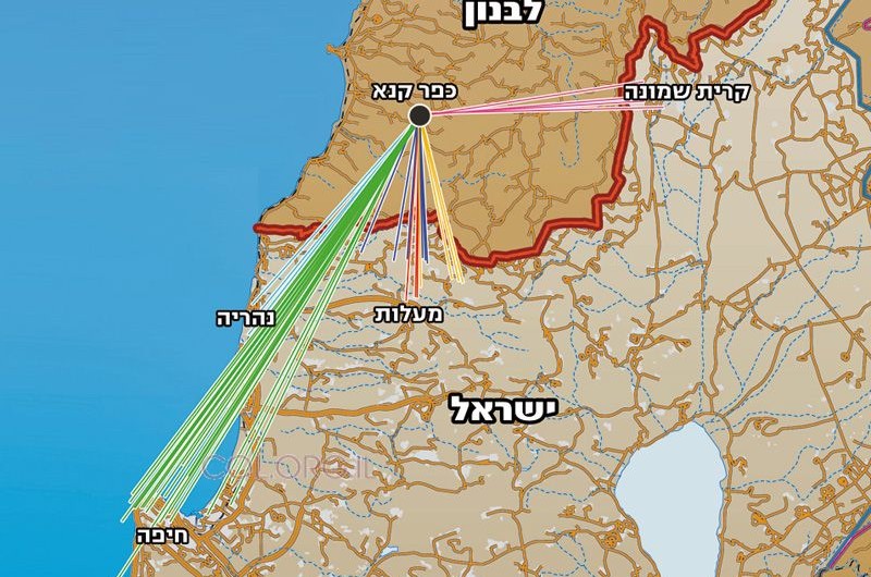 לצפייה: כך משוגרות קטיושות מאיזורים מיושבים