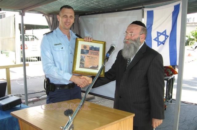 יד ביד עם המפקד החדש של משטרת לוד יד ביד עם המפקד החדש של משטרת לוד
