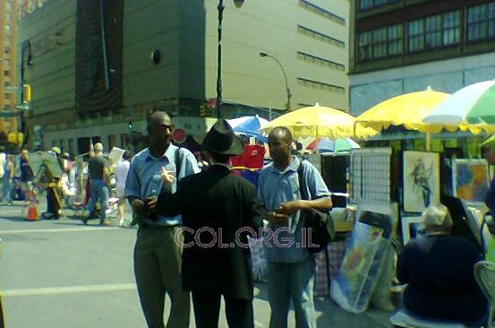 בתיווך המשטרה: הבחורים והשחורים הגיעו להבנה