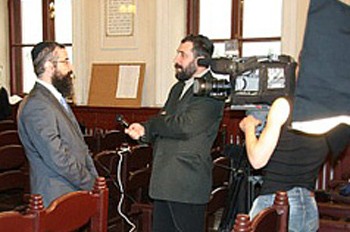 תוכניות הטלוויזיה מפיצות יהדות באוקראינה