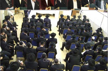מעמד סיום הלימודים במכינה לישיבה בלונדון