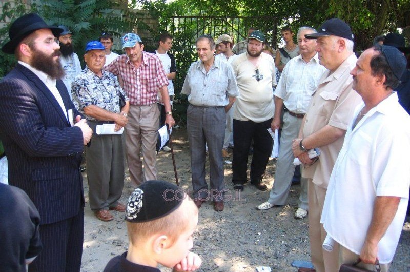 יום תפילה בציונו של ר' הלל מפאריטש בחרסון 