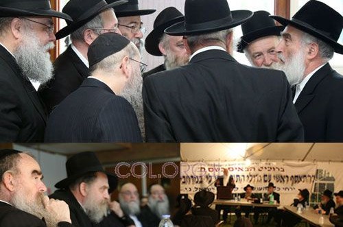 חמישים רבנים התדיינו ביום הפתיחה של 