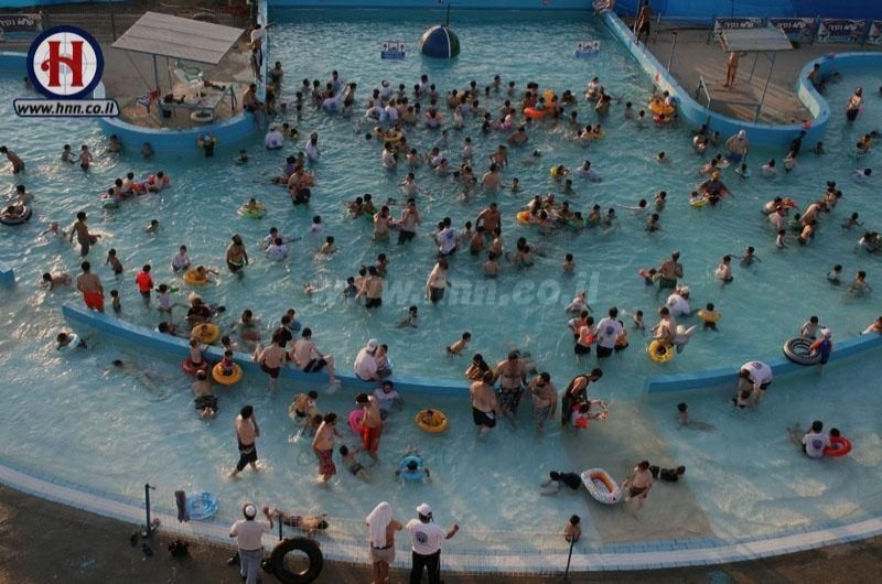 מתנדבי ארגון 'איחוד הצלה' ביום כיף ב