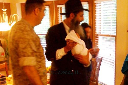 ברית מילה בבסיס הצבאי בצפון קרולינה 