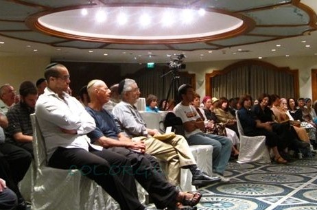 הרב אבן ישראל ריתק בהרצאה בירושלים