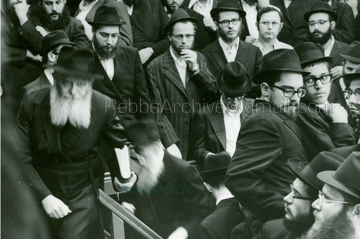 תמונה נדירה מהרבי