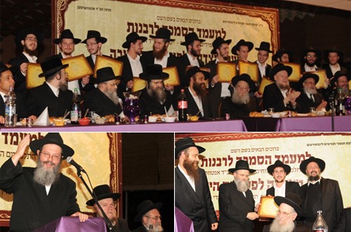 אנטווערפן לבשה חג: תלמידי הישיבה הוסמכו לרבנות 