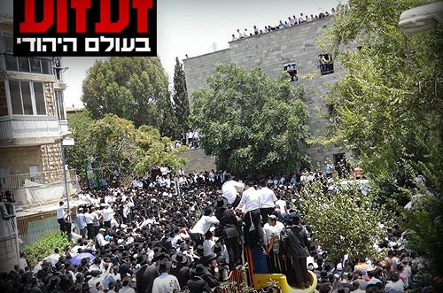 רבבות בהלווית המקובל שנרצח הלילה: 