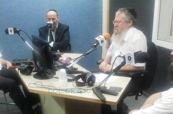 שעתיים של שידור רדיו עם חסידי חב