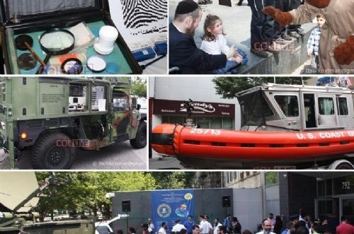 ה-FBI הציג תערוכה בקראון הייטס: מאות ביקרו ● גלריה ה-FBI הציג תערוכה בקראון הייטס: מאות ביקרו ● גלריה