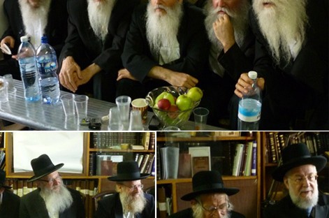בין המנחמים: אדמו