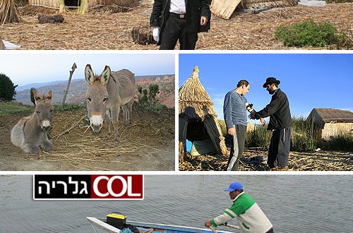 מאיר אלפסי צף על אי מלאכותי, ועשה 'מבצעים' ● תיעוד מרהיב