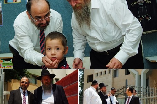 כששר הדתות פגש בהפתעה את מוישי הולצברג ● תמונות 