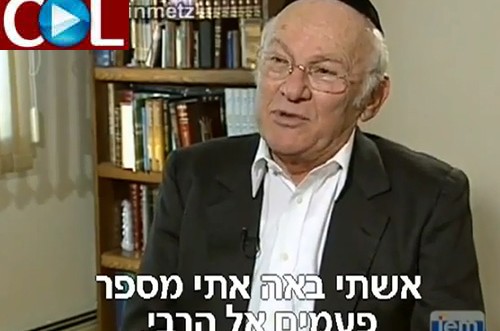 כשאביו של הרבי שלחו ללמוד במרחקים כשהיה בגיל 7 ● וידאו