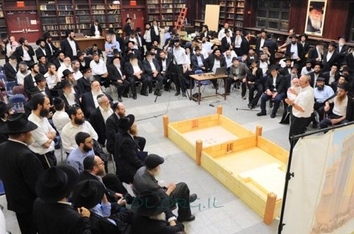 קראון הייטס: מאות בכינוס תורה בעניני בית הבחירה