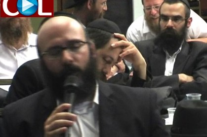 רגעים מרוממים בסדר ניגונים בועידת המחנכים ● צפו בוידאו 