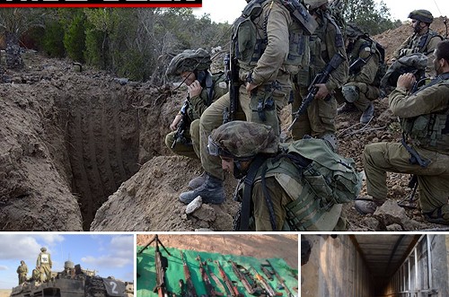איתור מנהרות, חשיפת אמצעי לחימה ● תיעוד מהשטח