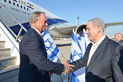 מחווה לידיד אמת: נתניהו קיבל את פניו של בלומברג בנתב