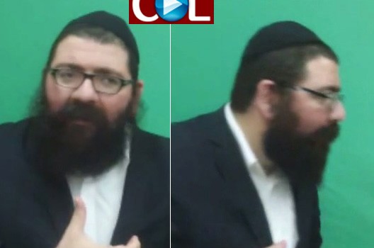 באמצע שיעור תניא עם הרב טייב: אזעקה ● וידאו 