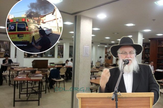 טיל נפל סמוך לישיבת חב