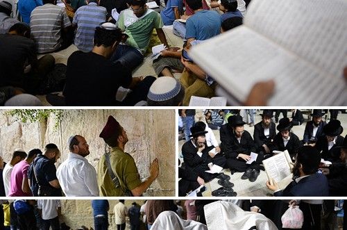 למרות המצב: אלפים הגיעו לכותל המערבי ● תיעוד מיוחד 