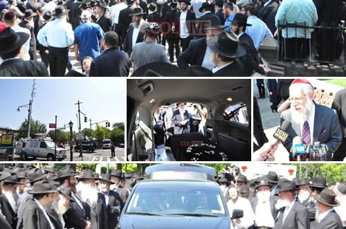 קראון-הייטס: אלפים בהלווית החסיד שנרצח במיאמי ● תיעוד