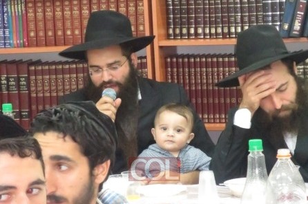 קרית גת: הרב רוך עורר וחיזק בהתוועדות חג הגאולה