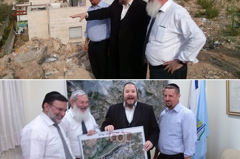 ביקור סגן שר הביטחון בעיר ביתר עלית