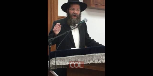הרב מאיר אשכנזי בשיעור אודות הלכות צניעות