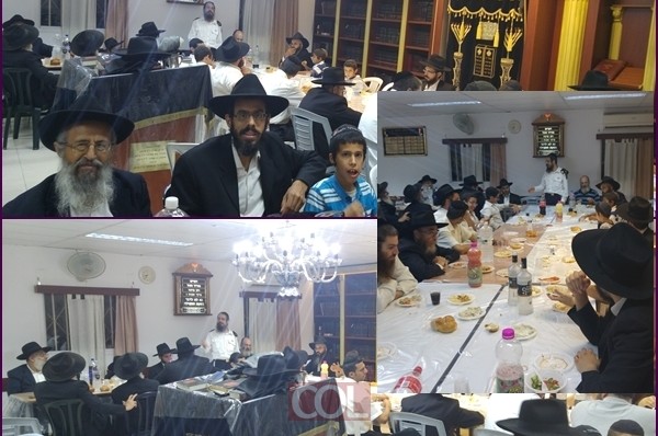 אלעד: סיימו מסכת חולין בבית הכנסת 