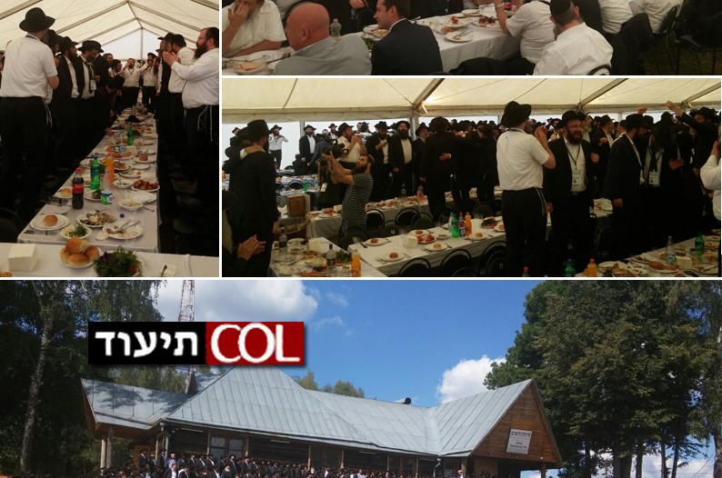מאות השלוחים נעמדו בליובאוויטש לתצלום הקבוצתי ● תיעוד