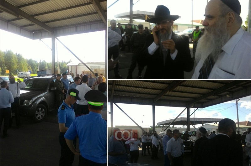 דרמה בגבול בלארוס: מסע השלוחים נעצר בתחנת הגבולות