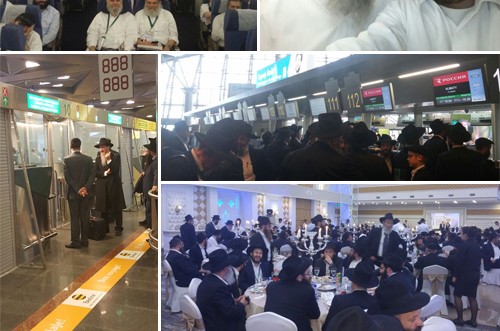 ערב יום ההילולא כ' מנחם-אב: השלוחים נחתו באלמא-אטא