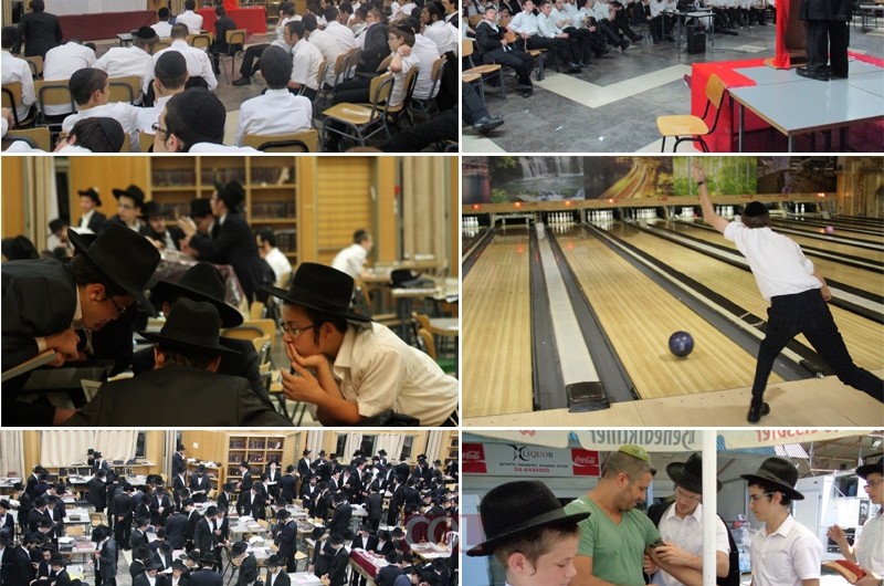 הקהל עולמי ושבת שמחת תורה בצעירי ליובאוויטש