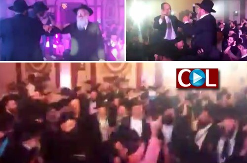 ריקודים סוערים בבנקעט המרכזי בכינוס האירופי • וידאו