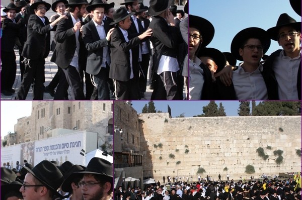 כ' אב בצעירי ליובאוויטש ● קידוש שם שמים בכותל המערבי