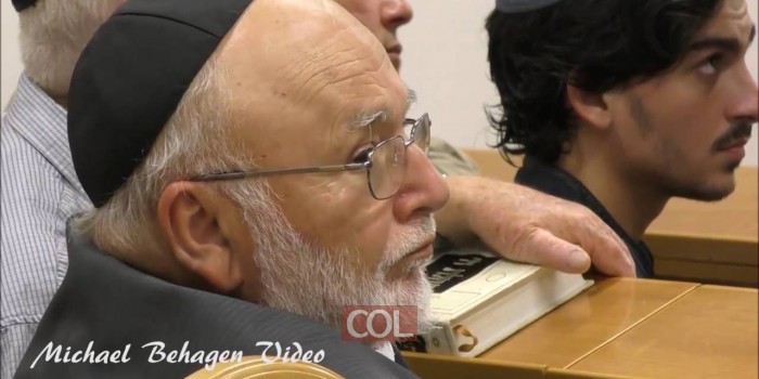 הרב אברהם יוסף שליט'א בבורדו