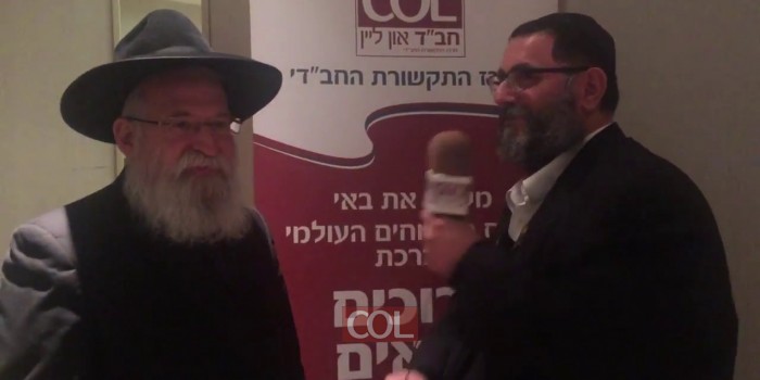 רב העיר חולון הרב יוחנן גורארי' בראיון ל-COL