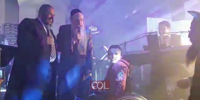 לייזר גלפרין מגיש שי לורדיגר