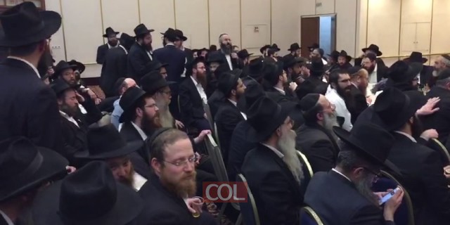 התוועדות חסידית בכינוס השלוחים הארצי