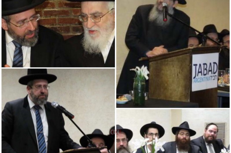 הרב הראשי לישראל בביקור מוסדות חב״ד בארגנטינה