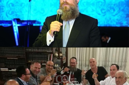 רגע היסטורי בסביון: שליח חב