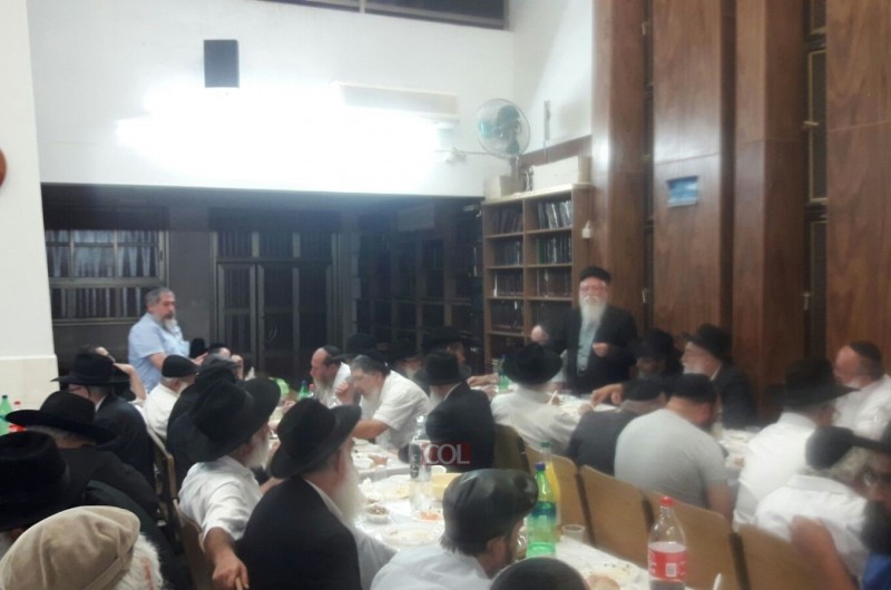 סיום מסכת בבית הכנסת 