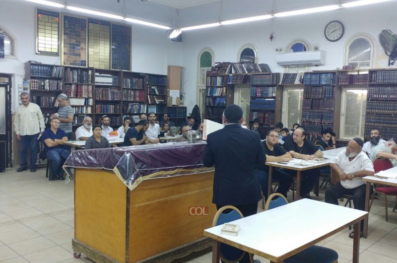 עפולה: סיומי מסכת מדי ערב