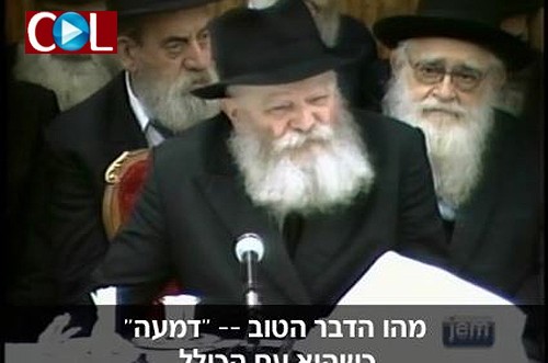 'דמעה' עם הכולל • צפו בוידאו